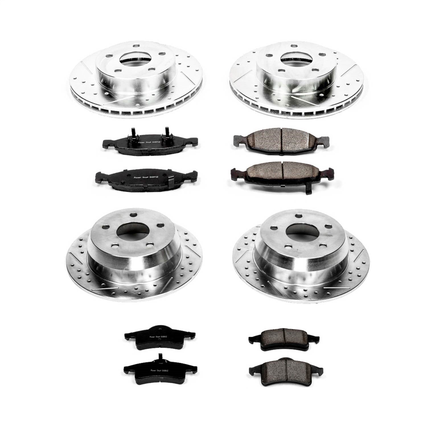 PowerStop Front & Rear Z23 Evolution Sport Brake Kit | Jeep Grand Cherokee (99-02) (K2148)