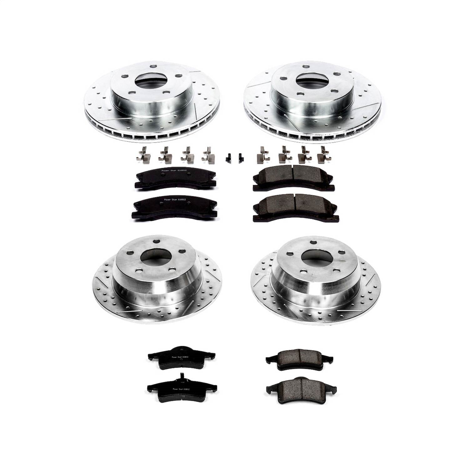 PowerStop Front & Rear Z23 Evolution Sport Brake Kit | Jeep Grand Cherokee (99-04) (K2150)