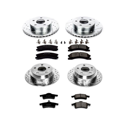 PowerStop Front & Rear Z23 Evolution Sport Brake Kit | Jeep Grand Cherokee (99-04) (K2150)