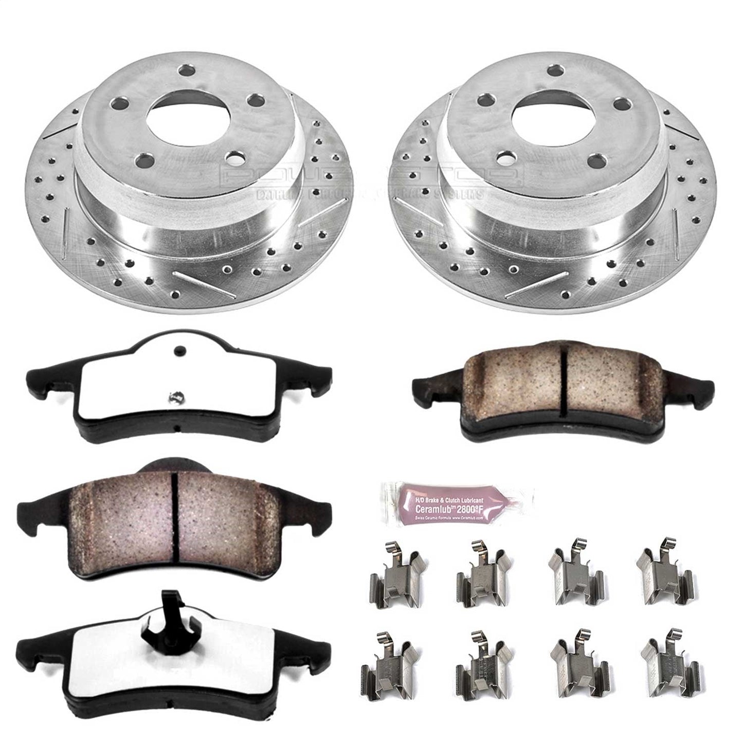 PowerStop Rear Z36 Truck & Tow Brake Kit | Jeep Grand Cherokee (99-04) (K2151-36)