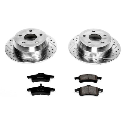 PowerStop Rear Z23 Evolution Sport Brake Kit | Jeep Grand Cherokee (99-04) (K2151)