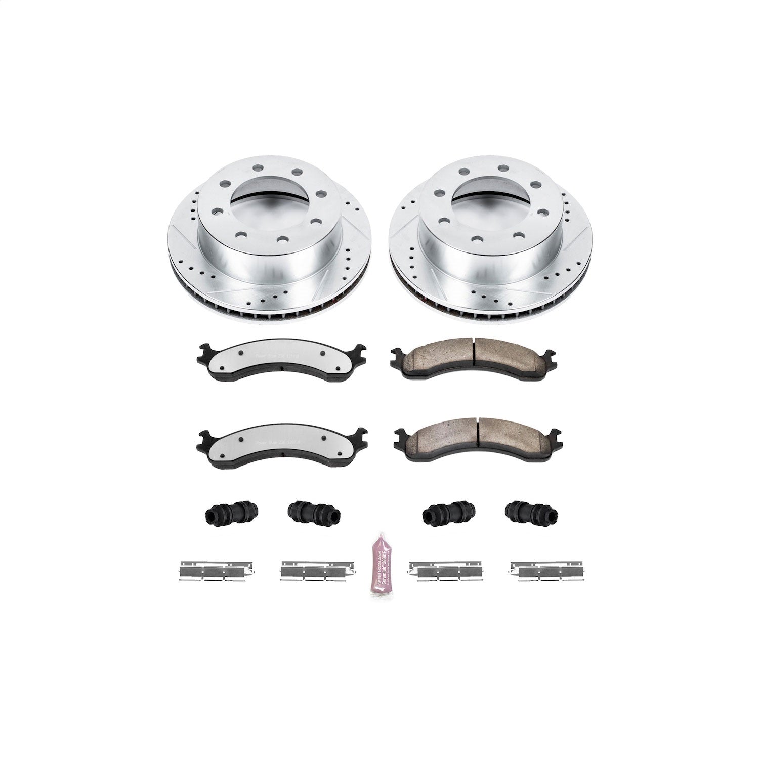 PowerStop Front Z36 Truck & Tow Brake Kit | Dodge Ram 2500 (00-02) (K2156-36)