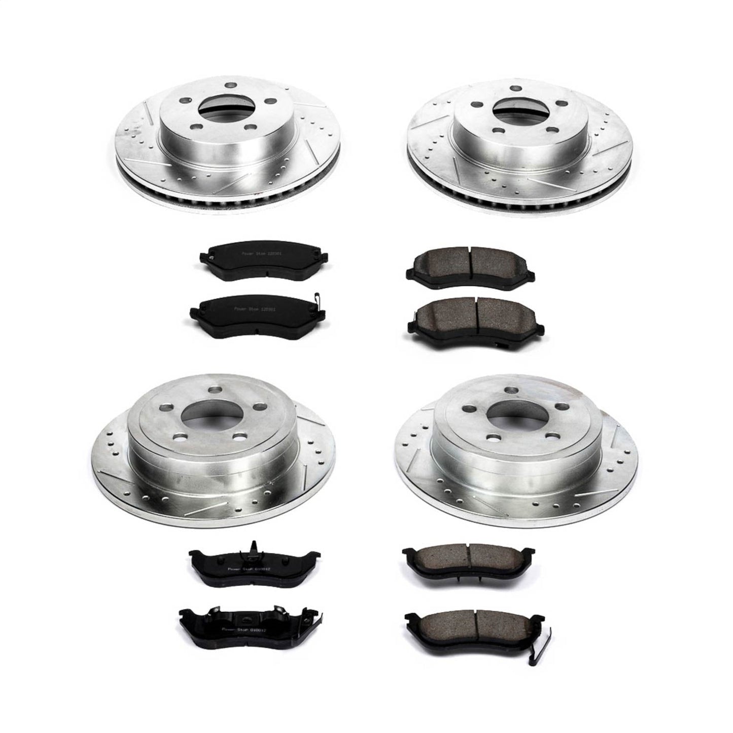 PowerStop Front & Rear Z23 Evolution Sport Brake Kit | Jeep Liberty (03-07) (K2162)