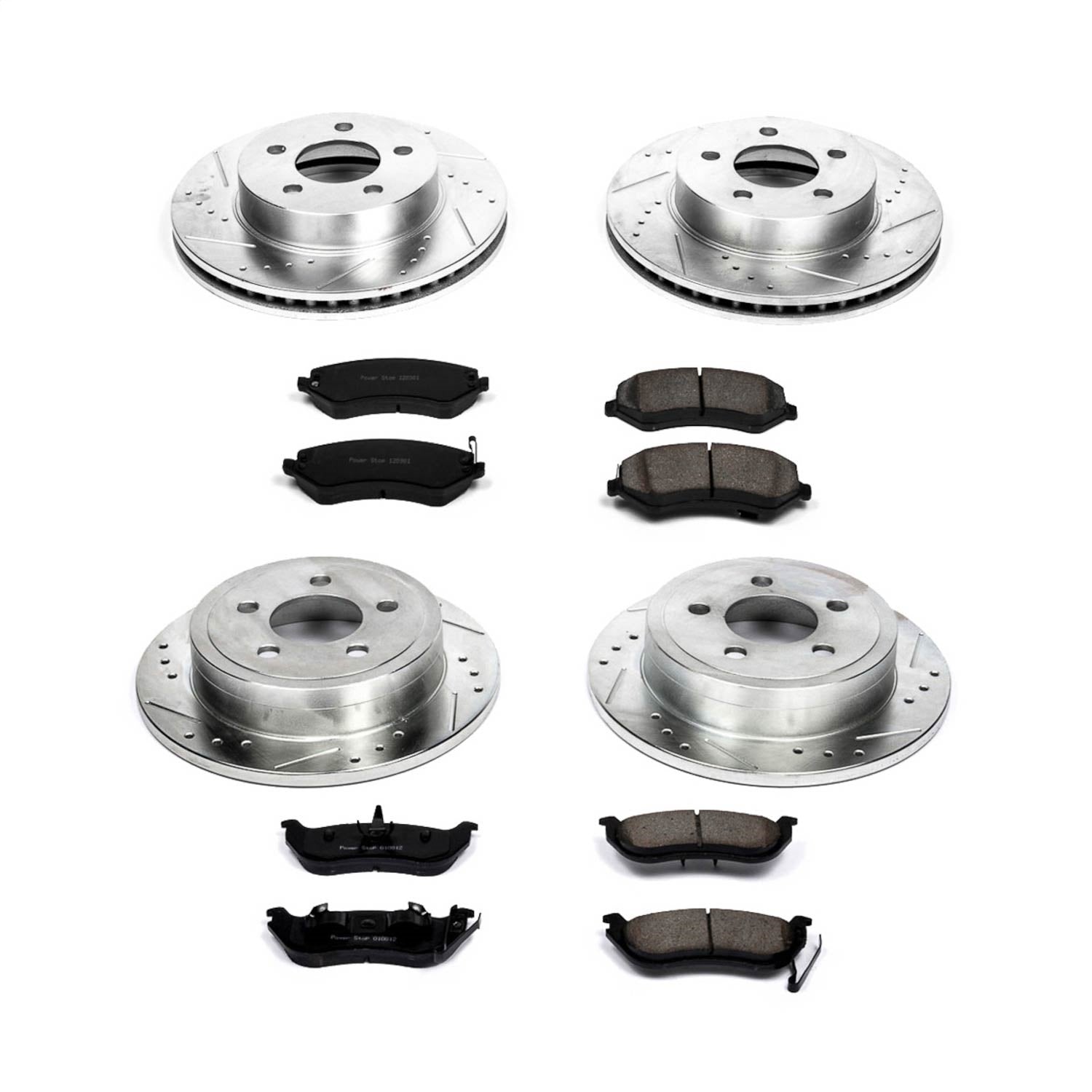 PowerStop Front & Rear Z23 Evolution Sport Brake Kit | Jeep Liberty (03-07) (K2162)