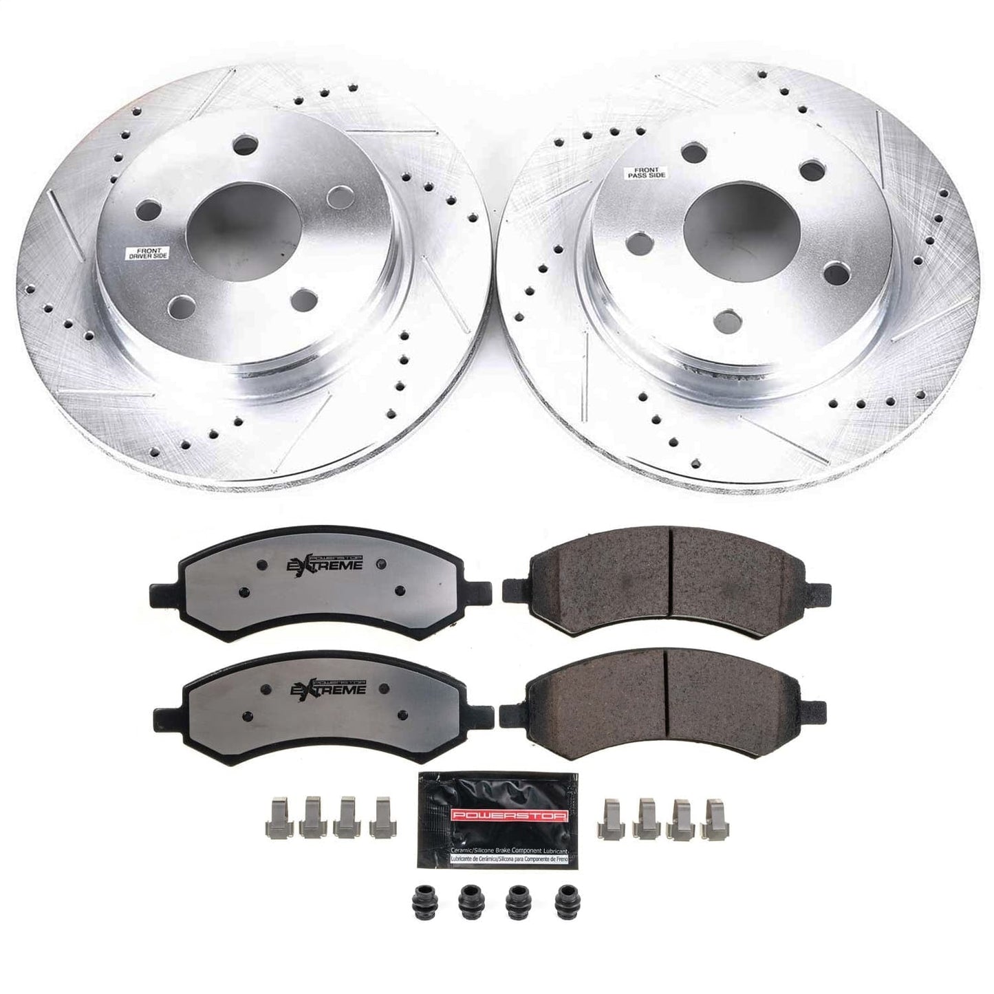 PowerStop Z36 Front Brake Kit | Ram 1500 (11-18) (K2163-36)