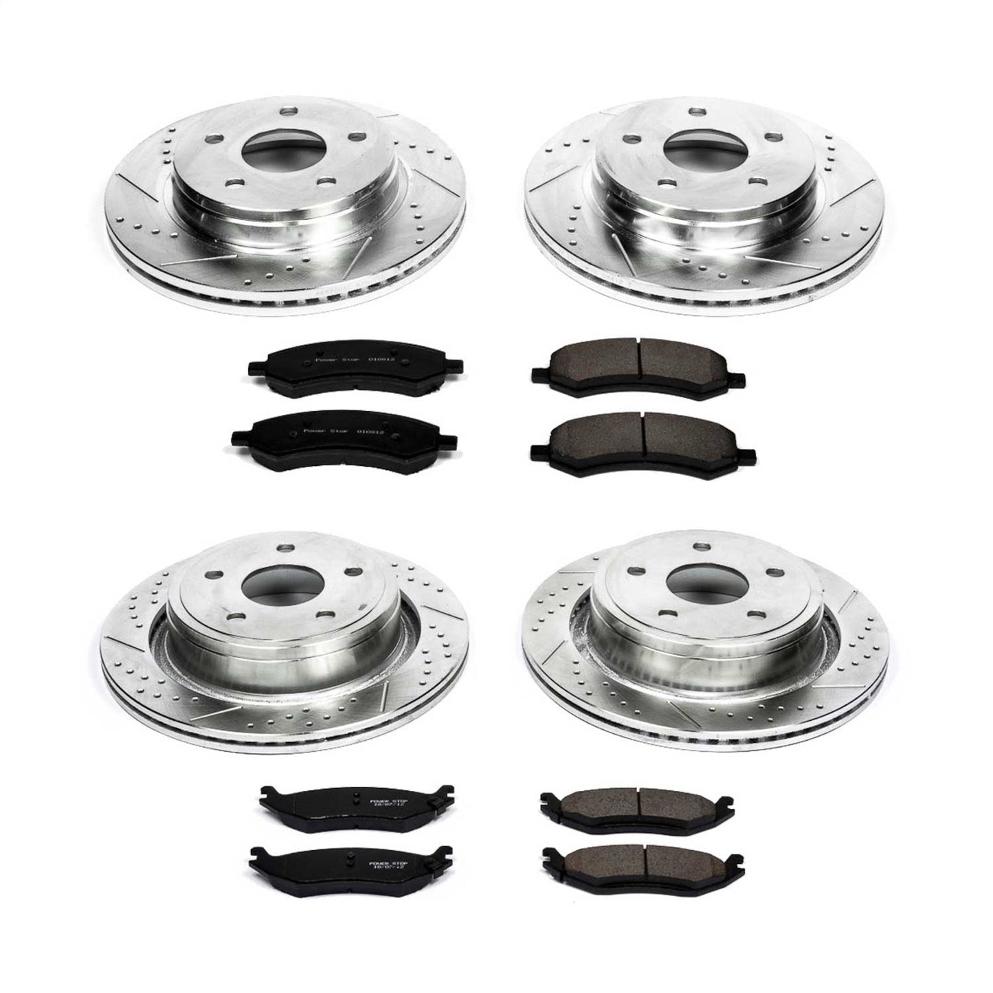 PowerStop Front & Rear Z23 Evolution Sport Brake Kit | Chrysler Aspen (07-09) (K2164)