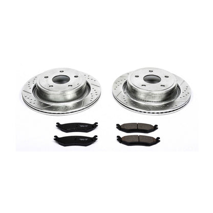 PowerStop Rear Z23 Evolution Sport Brake Kit | Chrysler Aspen (07-09) (K2172)