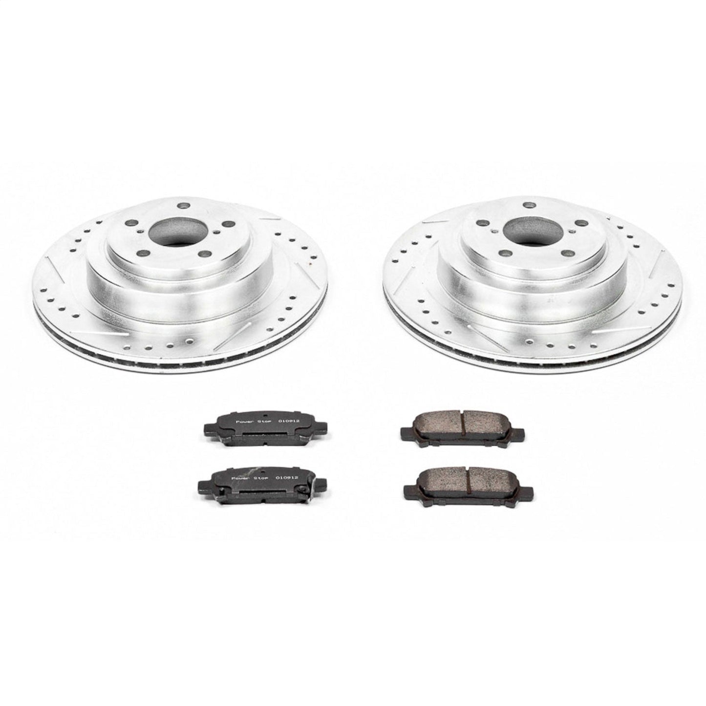 PowerStop Rear Z23 Evolution Sport Brake Kit | Subaru Legacy (05-09) (K219)