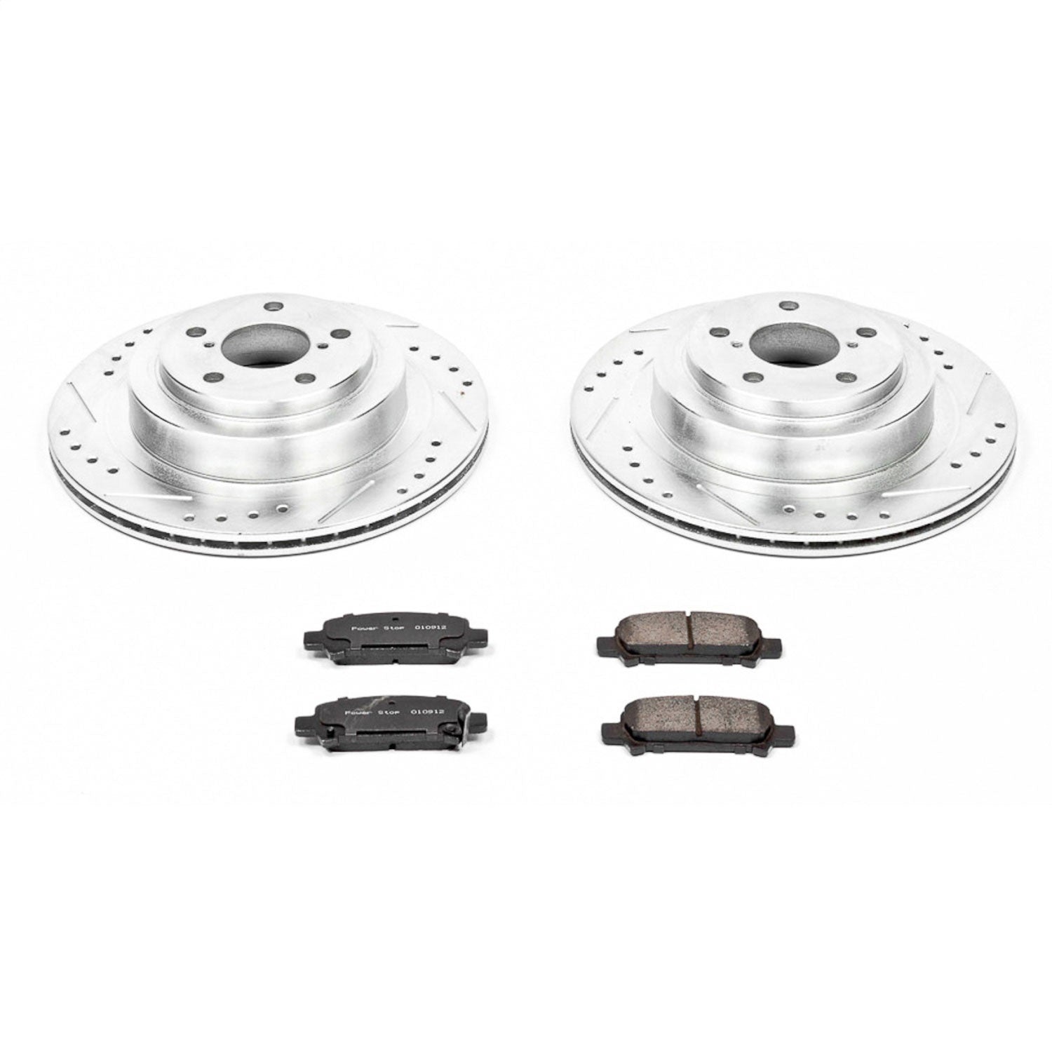 PowerStop Rear Z23 Evolution Sport Brake Kit | Subaru Legacy (05-09) (K219)