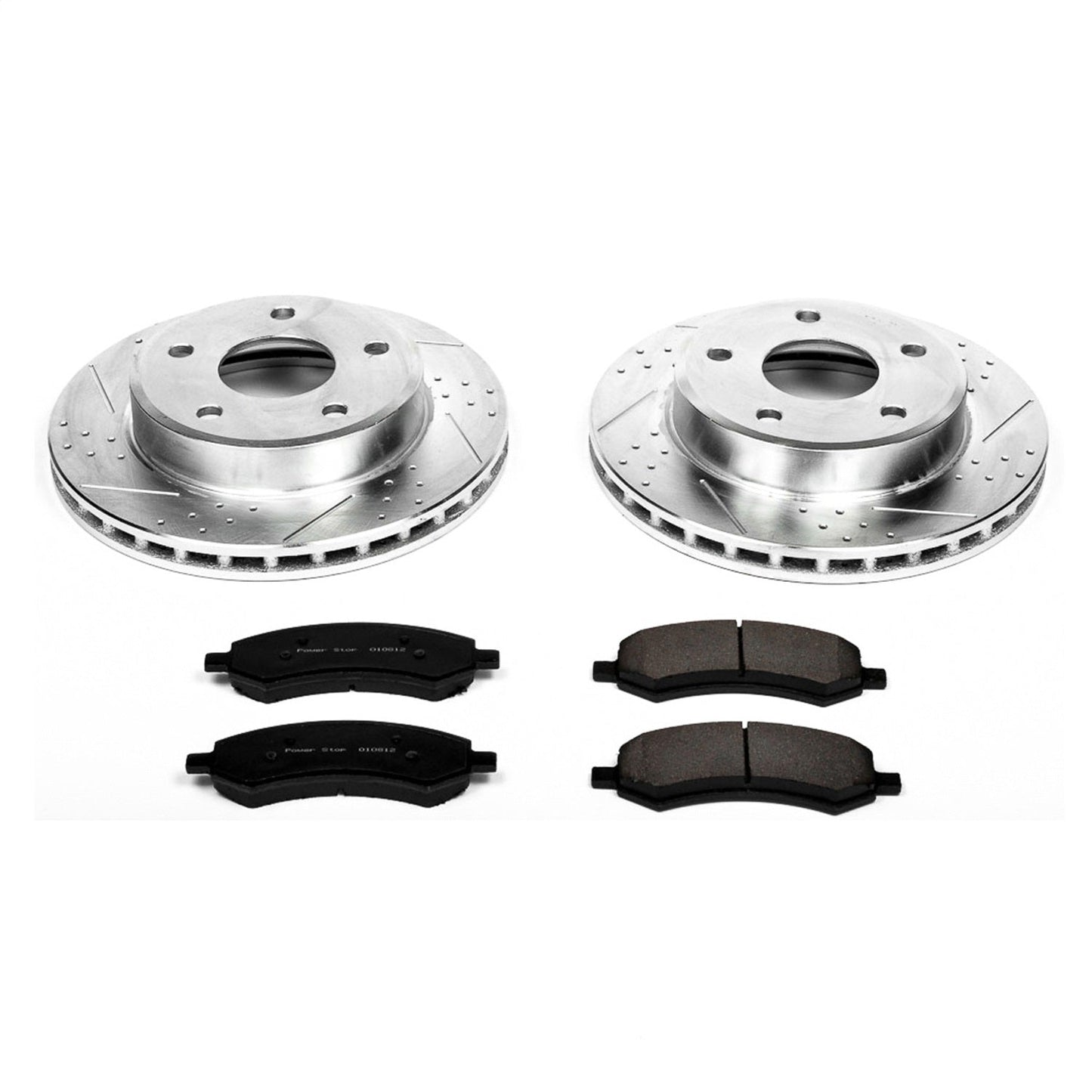 PowerStop Front Z23 Evolution Sport Brake Kit | Dodge Dakota (05-10) (K2193)