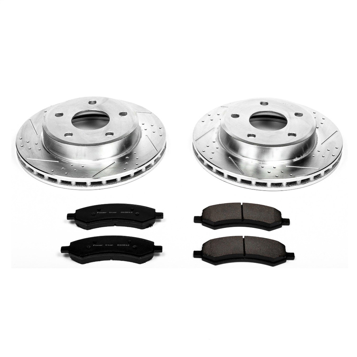 PowerStop Front Z23 Evolution Sport Brake Kit | Dodge Dakota (05-10) (K2193)