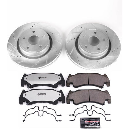 PowerStop Front Z36 Truck & Tow Brake Kit | Dodge Ram 1500 (05-06) (K2194-36)