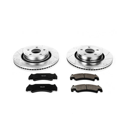 PowerStop Front Z23 Evolution Brake Kit | Dodge Ram 1500 (05-06) (K2194)