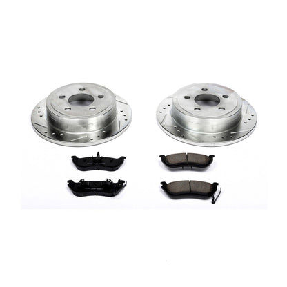 PowerStop Rear Z23 Evolution Sport Brake Kit | Jeep Liberty (03-07) (K2197)