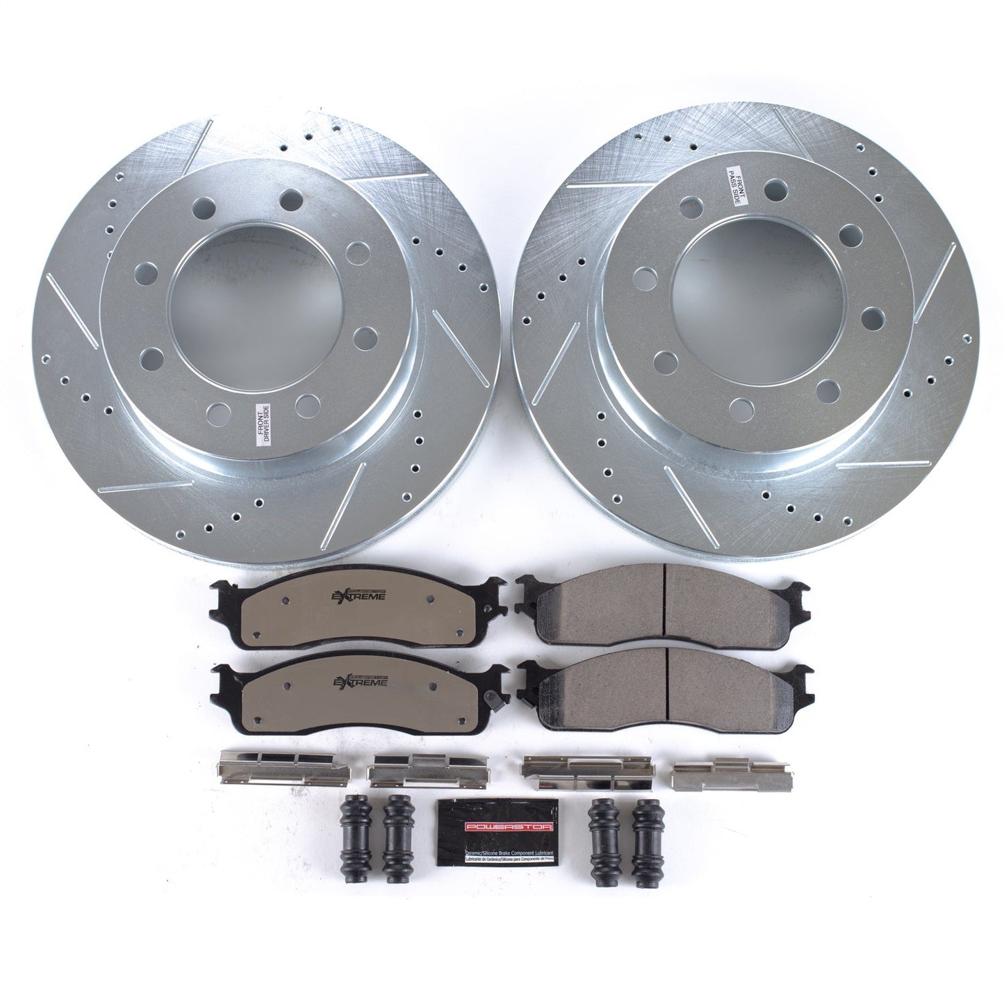 PowerStop Front Z36 Truck & Tow Brake Kit | Dodge Ram 3500 (03-08) (K2203-36)