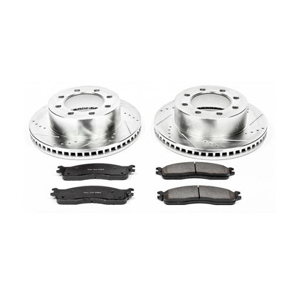 PowerStop Front Z23 Evolution Brake Kit | Dodge Ram 3500 (03-08) (K2203)