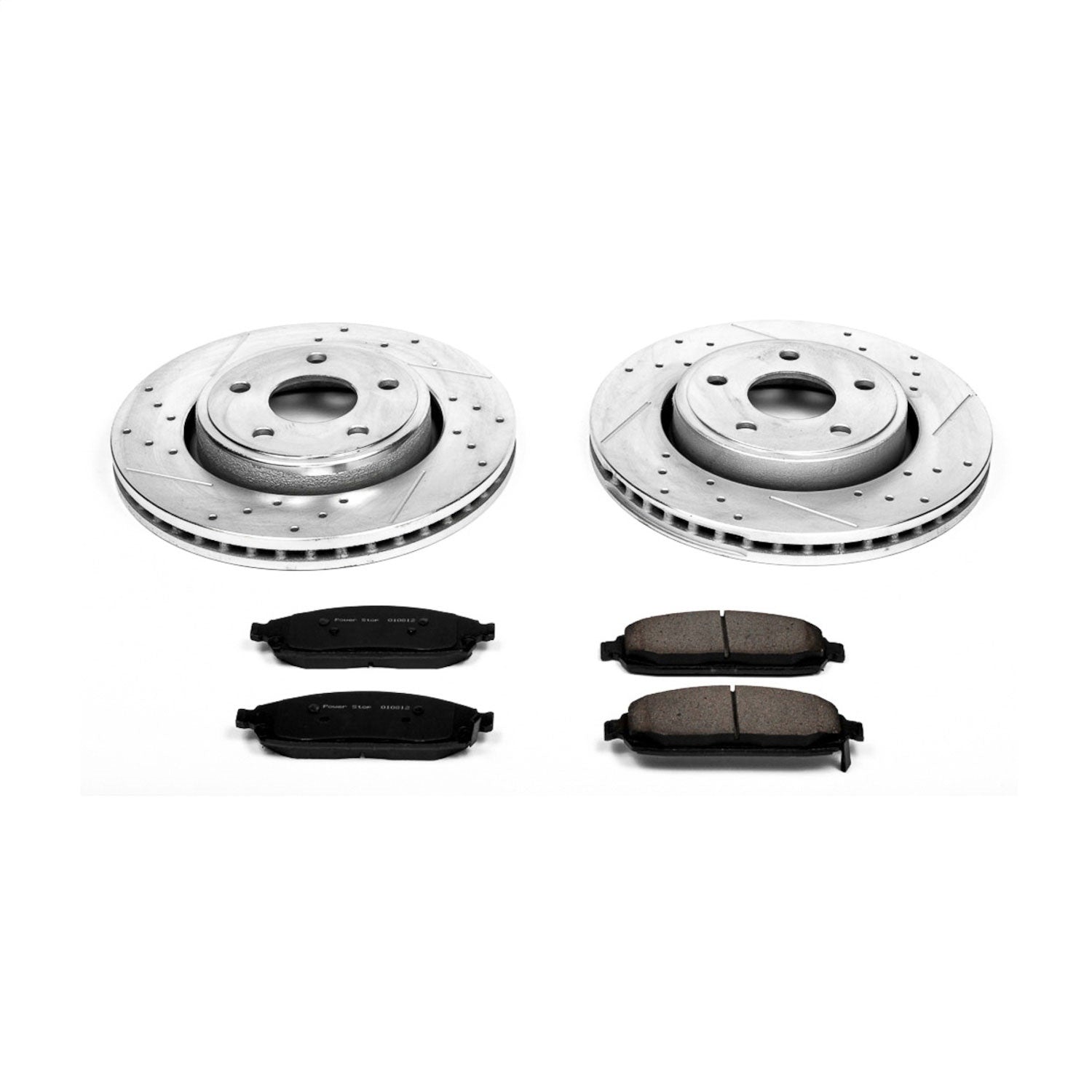 PowerStop Front Z23 Evolution Sport Brake Kit | Jeep Commander (06-10) (K2219)
