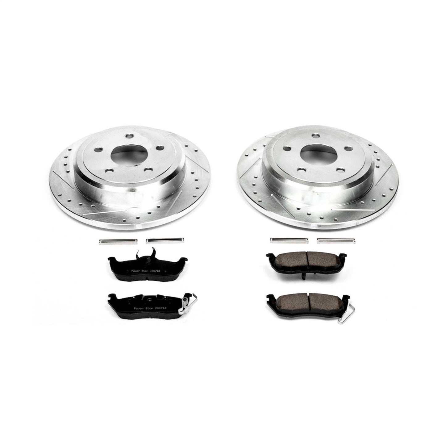 PowerStop Rear Z23 Evolution Sport Brake Kit | Jeep Commander (06-10) (K2221)