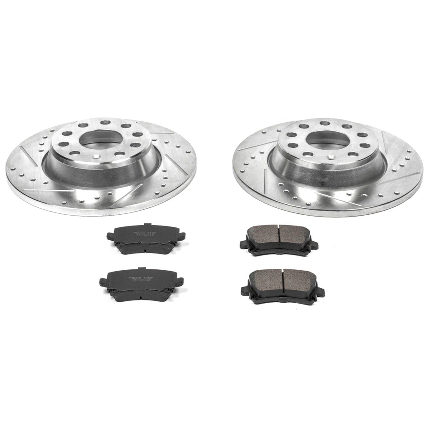 PowerStop Rear Z23 Evolution Sport Brake Kit | Audi A3 (06-09) (K2261)