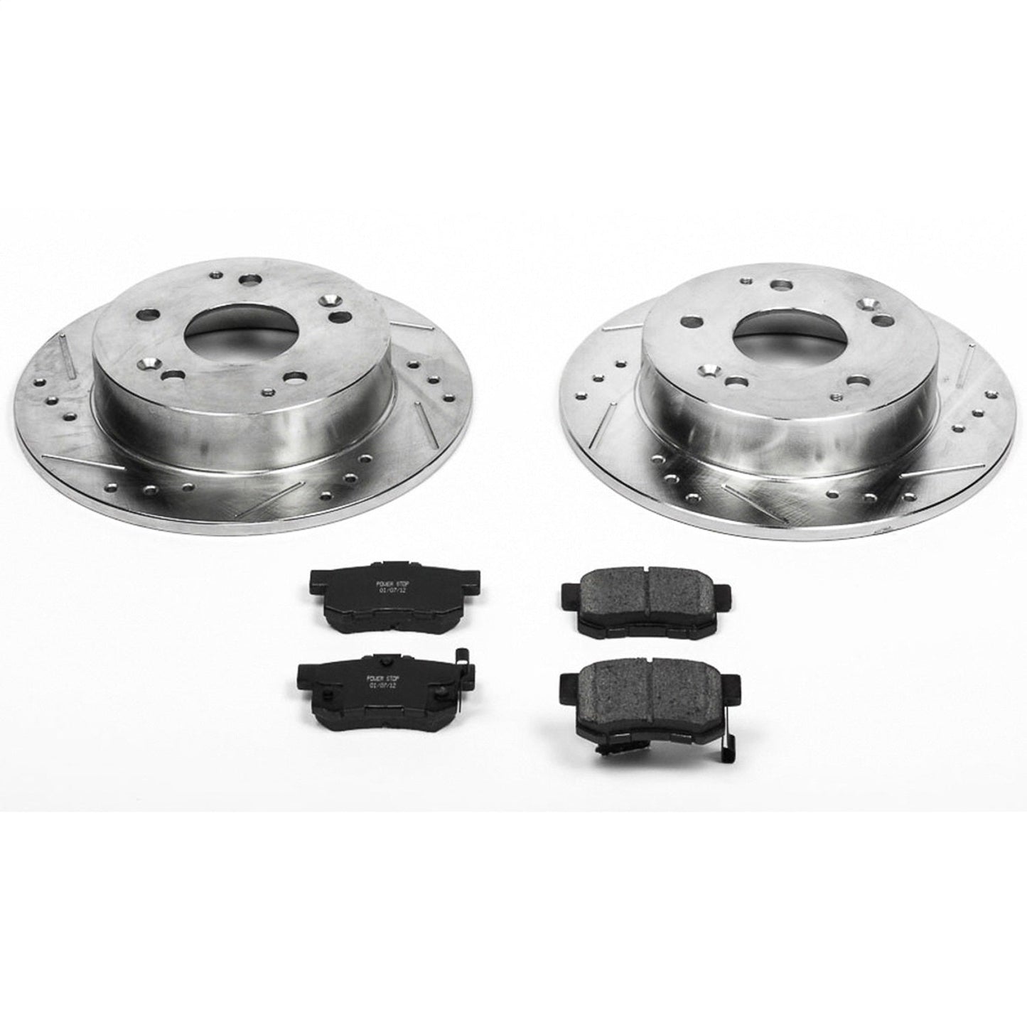 PowerStop Rear Z23 Evolution Sport Brake Kit | Acura Integra (97-01) (K2270)