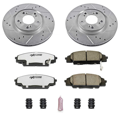 PowerStop Front Z26 Street Warrior Brake Kit | Honda S2000 (00-09) (K2276-26)