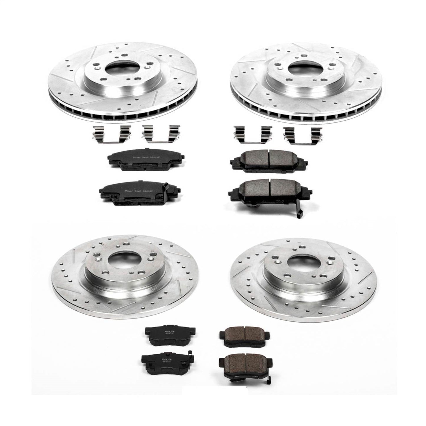 PowerStop Front & Rear Z23 Evolution Sport Brake Kit | Honda S2000 (00-09) (K2277)