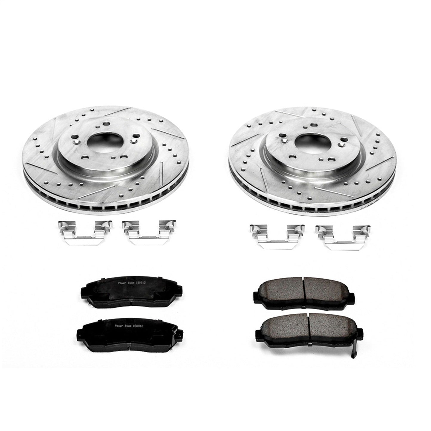 PowerStop Front Z23 Evolution Sport Brake Kit | Acura RDX (07-12) (K228)