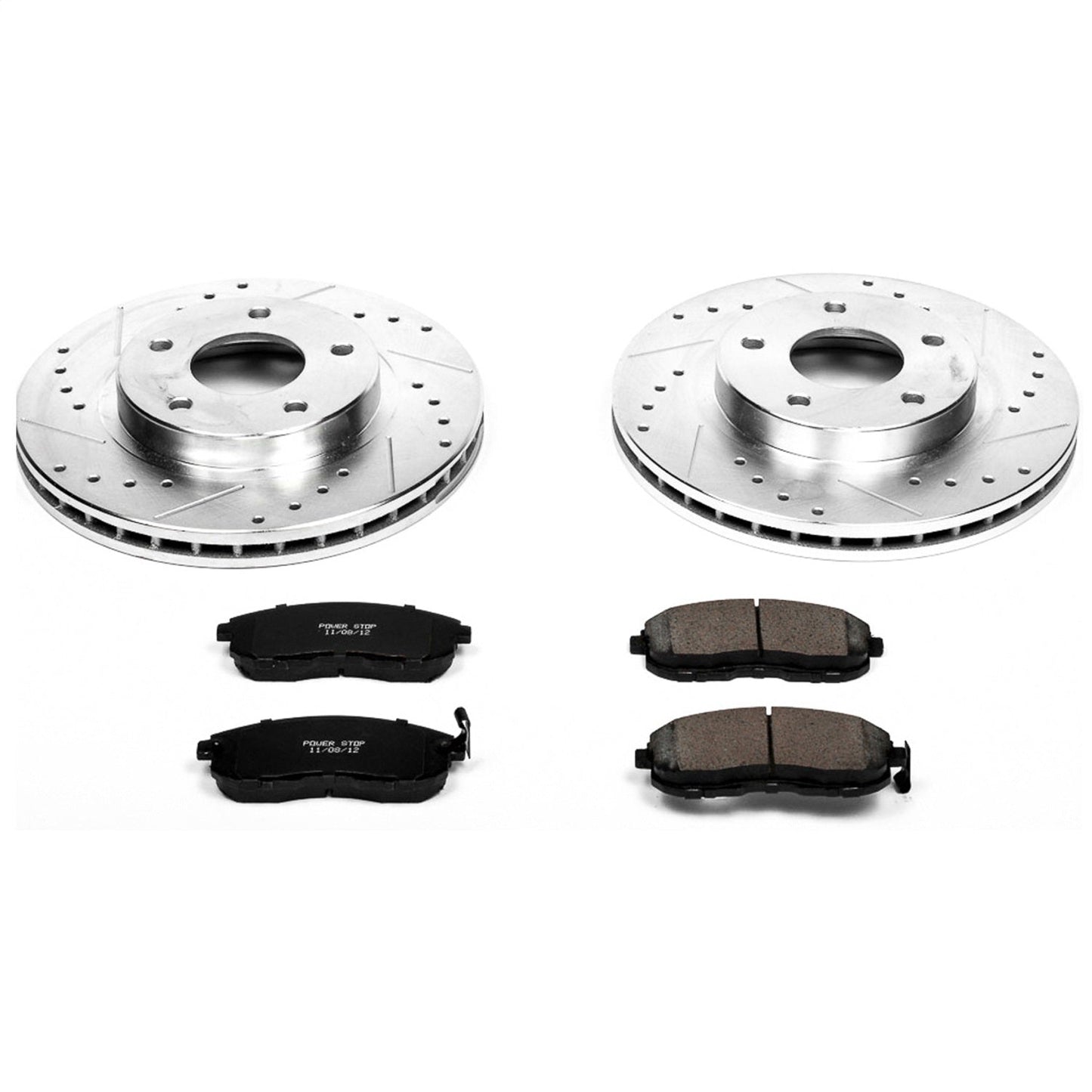 PowerStop Front Z23 Evolution Sport Brake Kit | Infiniti I30 (00-01) (K2280)