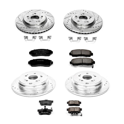 PowerStop Front & Rear Z23 Evolution Sport Brake Kit | Acura RDX (10-12) (K229)