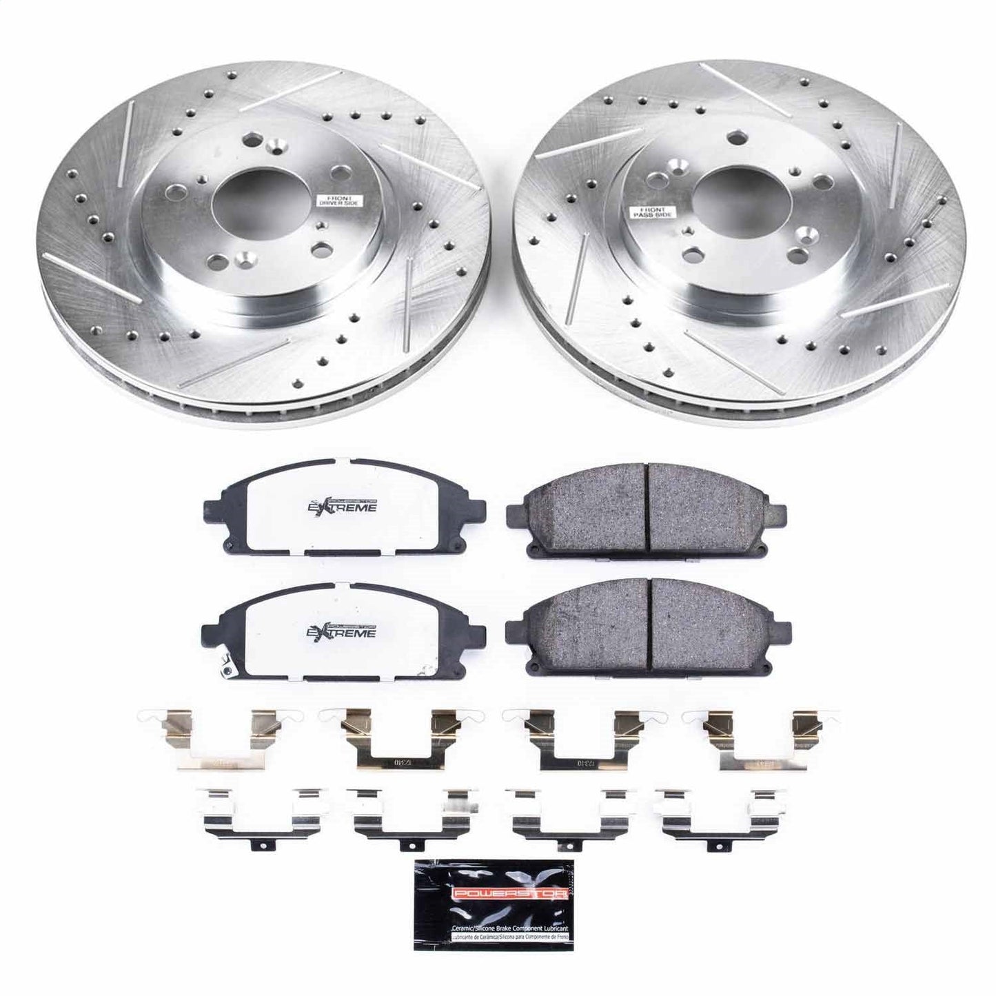 PowerStop Front Z36 Truck & Tow Brake Kit | Acura MDX (03-06) (K2290-36)