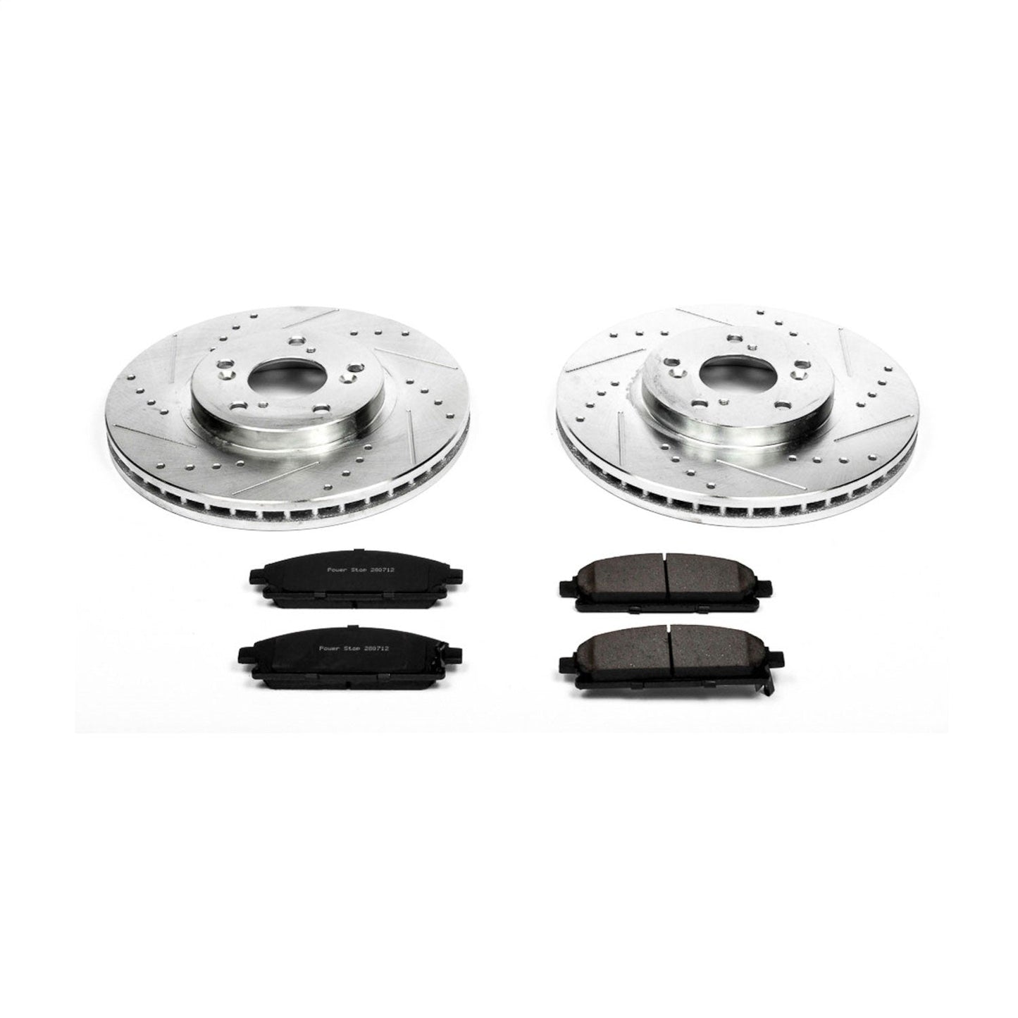 PowerStop Front Z23 Evolution Sport Brake Kit | Acura MDX (03-06) (K2290)