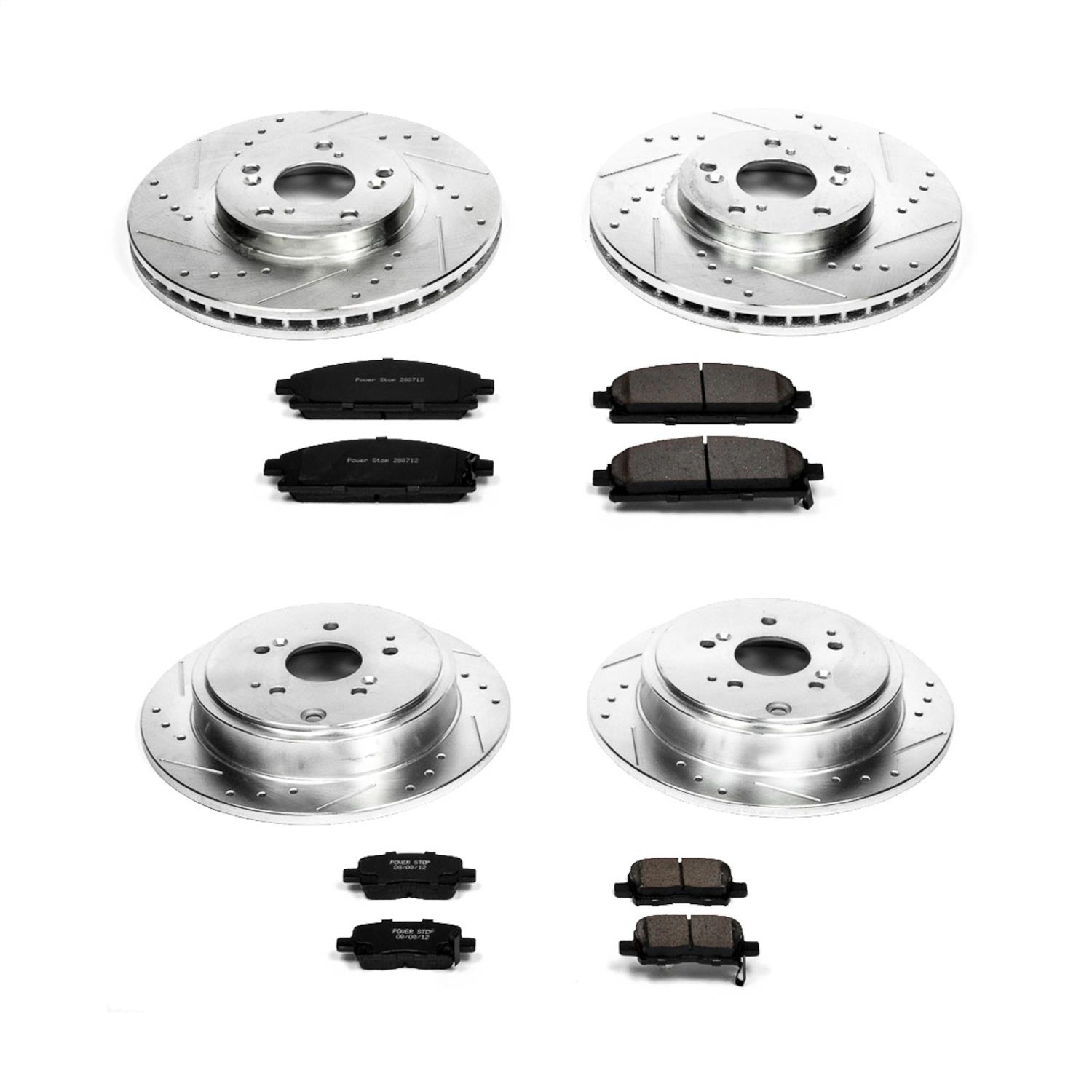 PowerStop Front & Rear Z23 Evolution Sport Brake Kit | Acura MDX (03-06) (K2291)