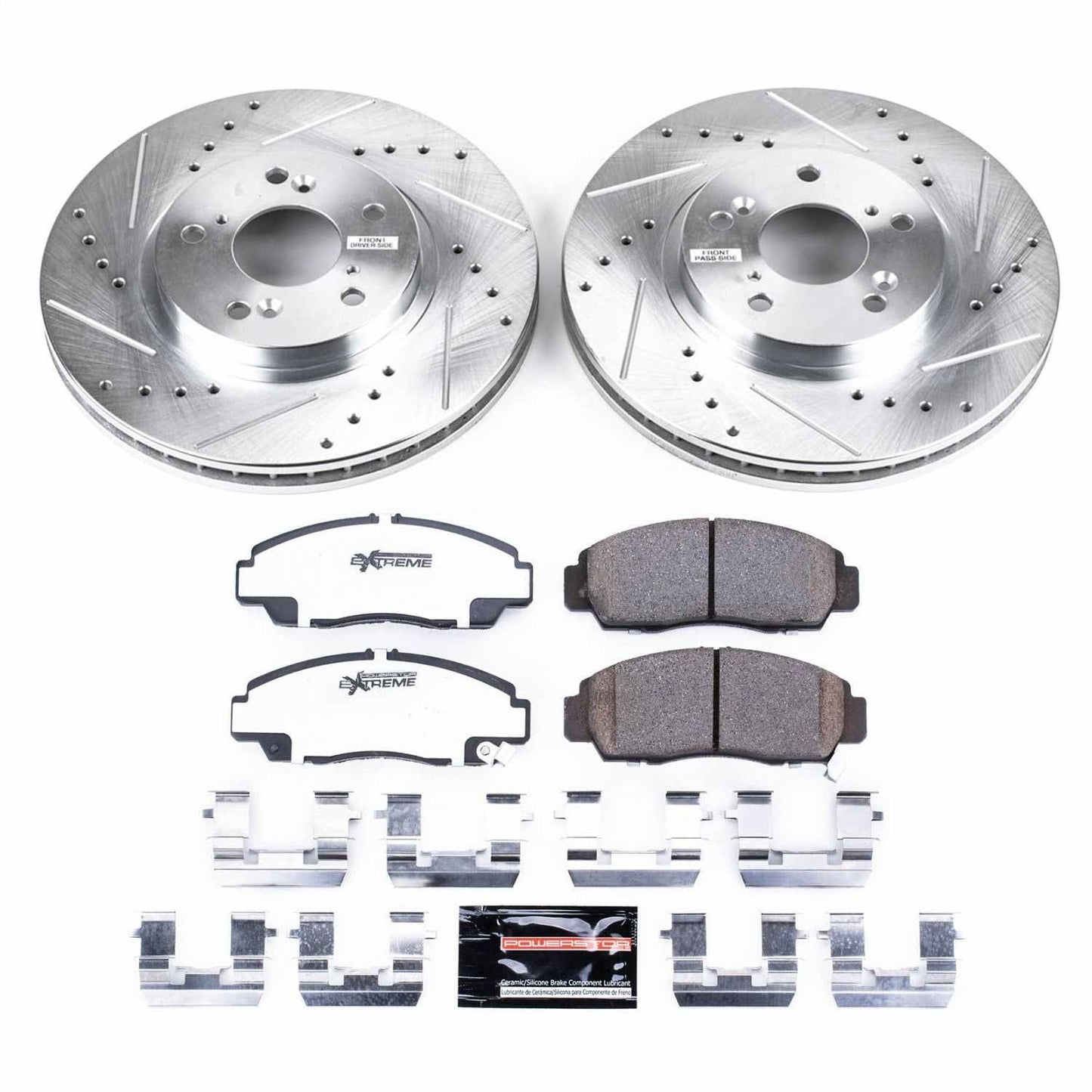 PowerStop Front Z26 Street Warrior Brake Kit | Acura CL (01-03) (K2292-26)