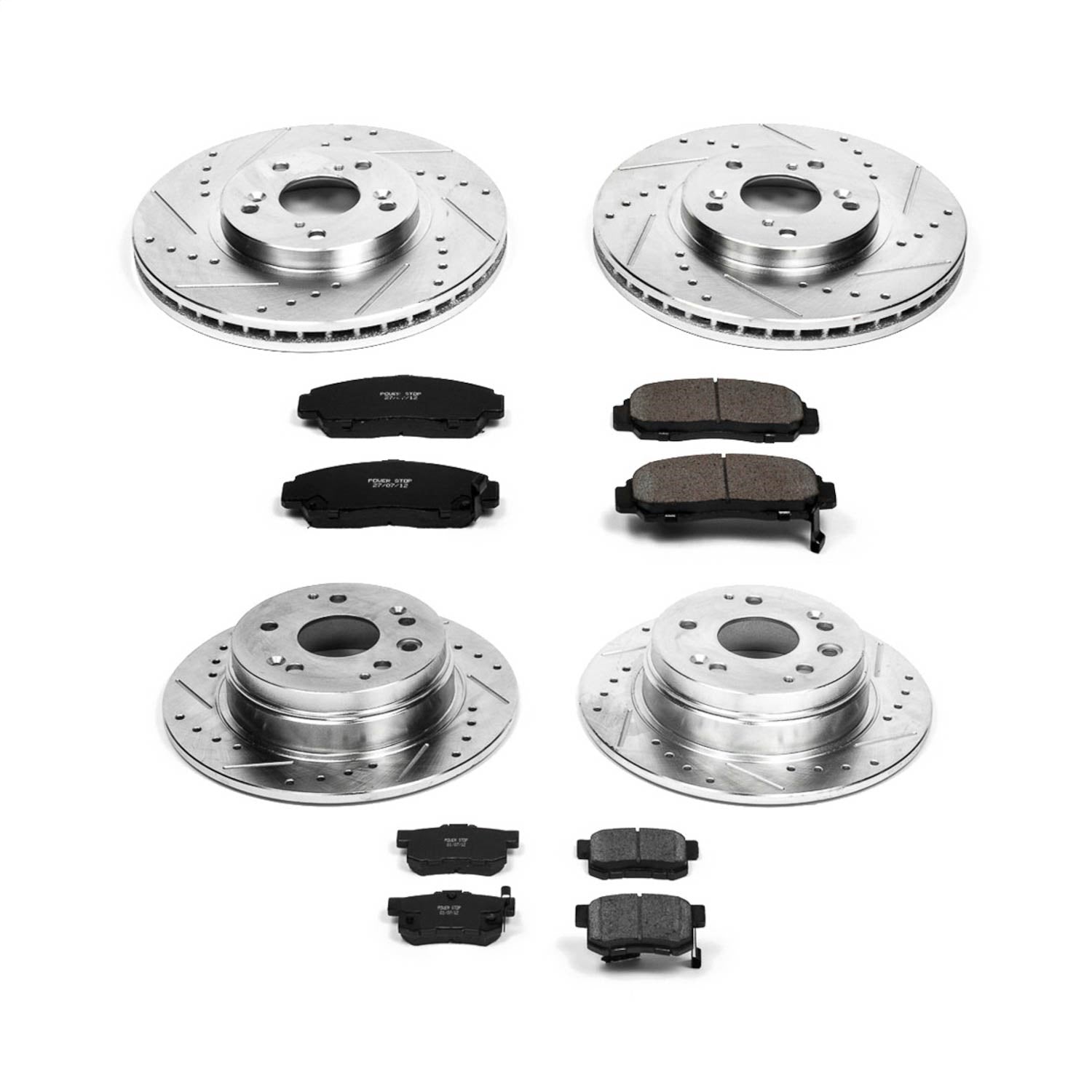 PowerStop Front & Rear Z23 Evolution Sport Brake Kit | Acura CL (01-03) (K2296)