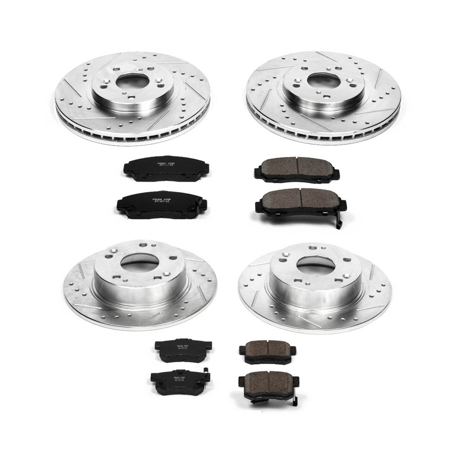 PowerStop Front & Rear Z23 Evolution Sport Brake Kit | Acura TSX (04-08) (K2297)
