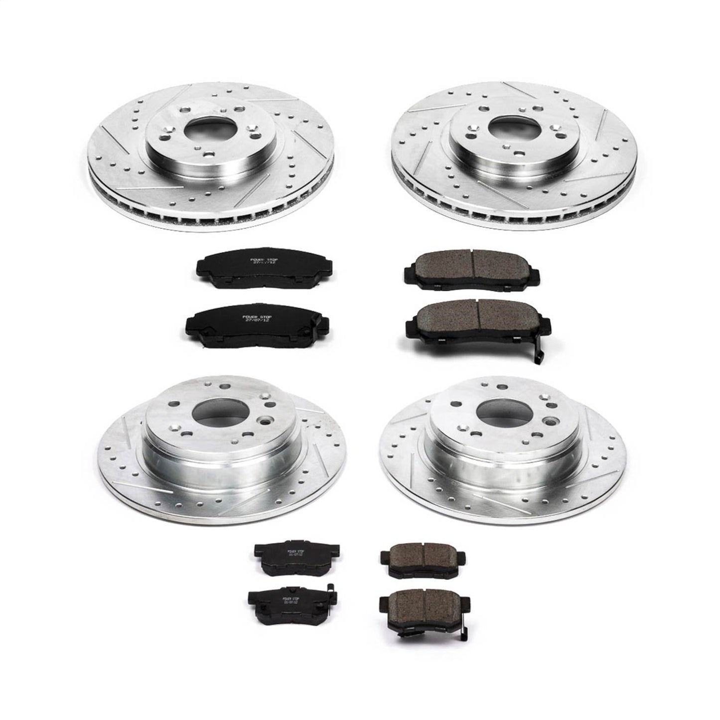 PowerStop Front & Rear Z23 Evolution Sport Brake Kit | Acura TL (04-08) (K2298)