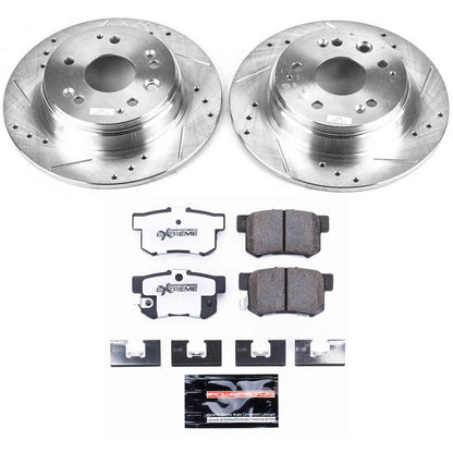 PowerStop Rear Z26 Street Warrior Brake Kit | Acura TL (99-03) (K2308-26)