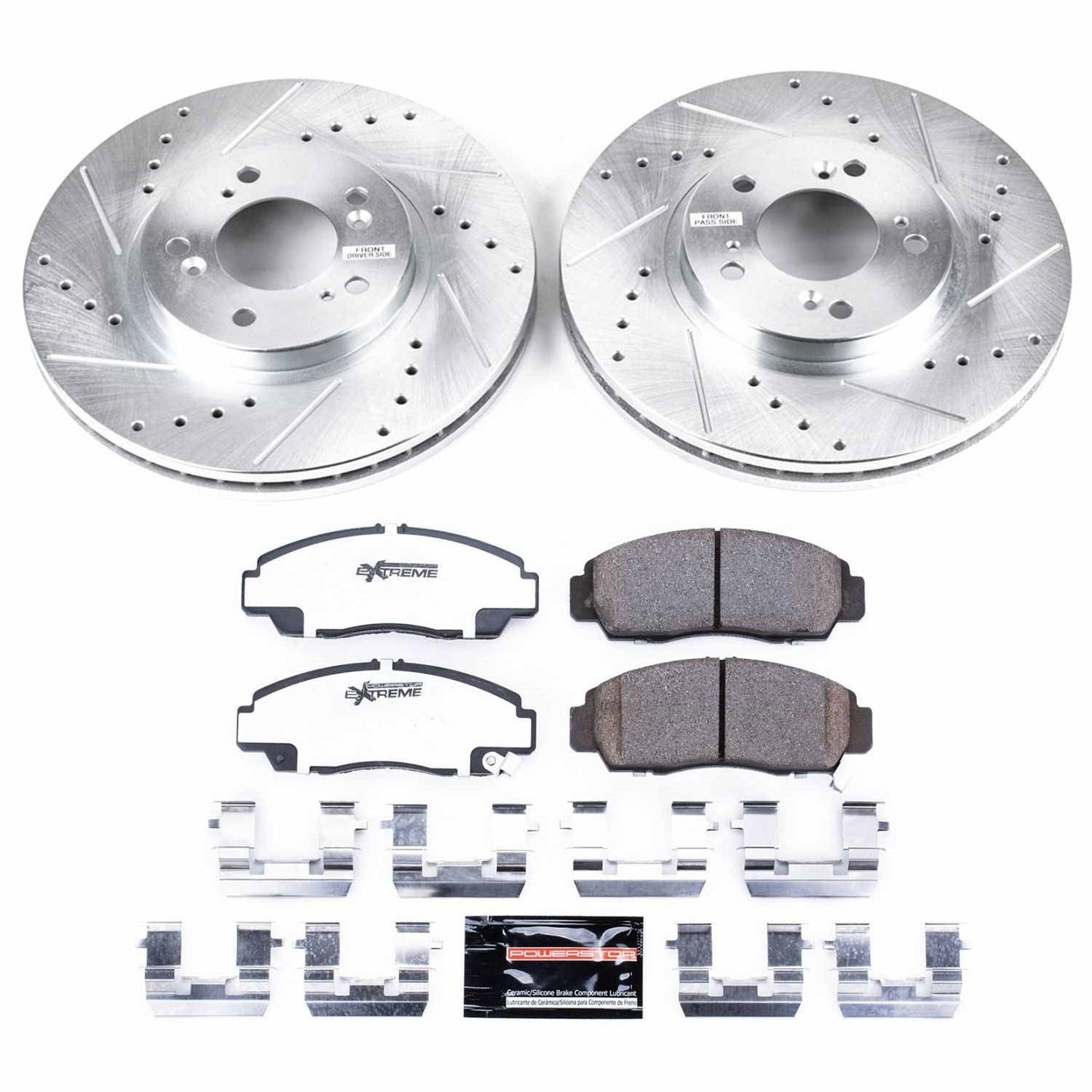 PowerStop Front Z26 Street Warrior Brake Kit | Acura RL (99-04) (K2309-26)