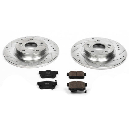 PowerStop Rear Z23 Evolution Sport Brake Kit | Honda S2000 (00-09) (K2310)