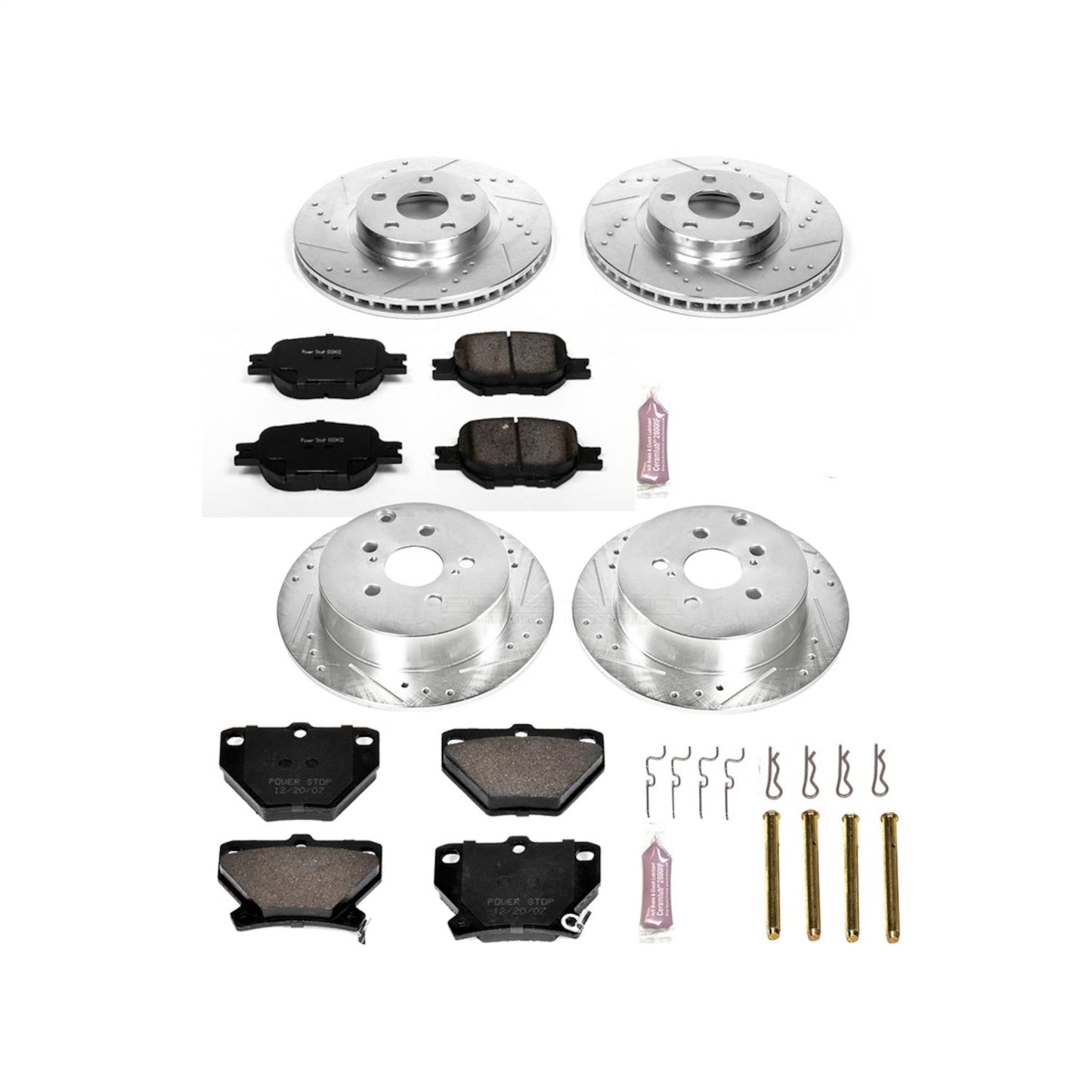 PowerStop Front & Rear Z23 Evolution Sport Brake Kit | Toyota Celica (00-05) (K2314)