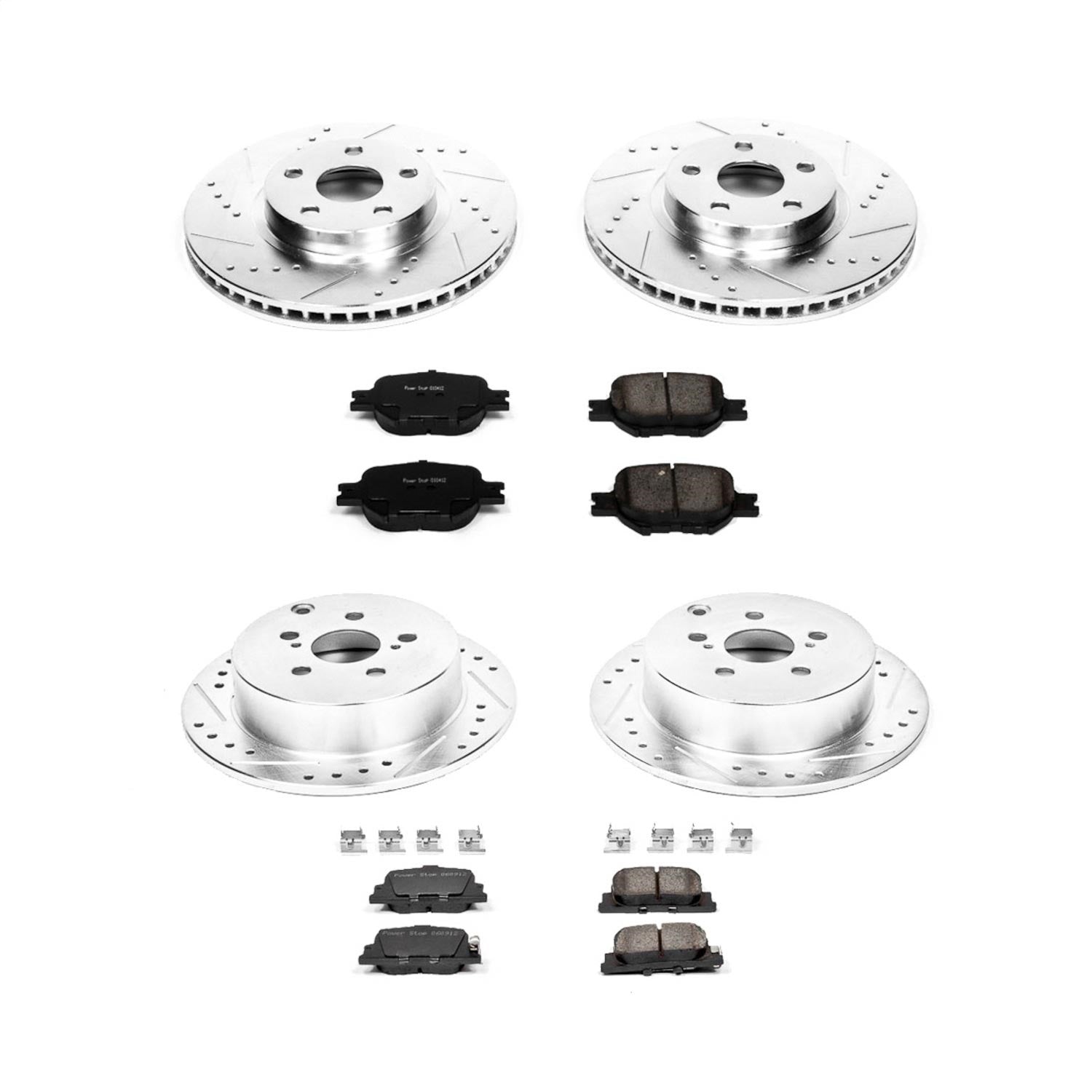 PowerStop Front & Rear Z23 Evolution Sport Brake Kit | Scion tC (05-10) (K2315)