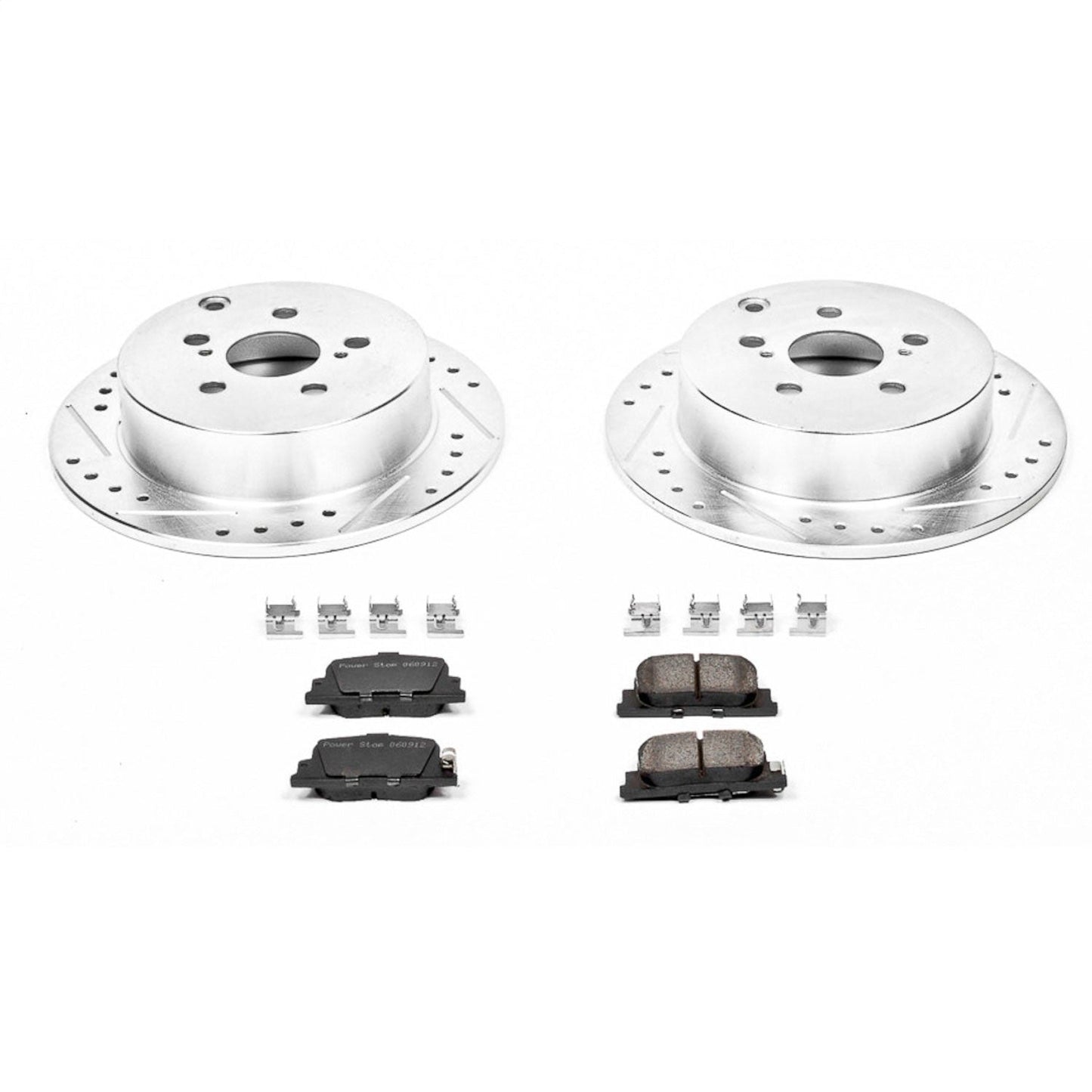 PowerStop Rear Z23 Evolution Sport Brake Kit | Scion tC (05-10) (K2319)
