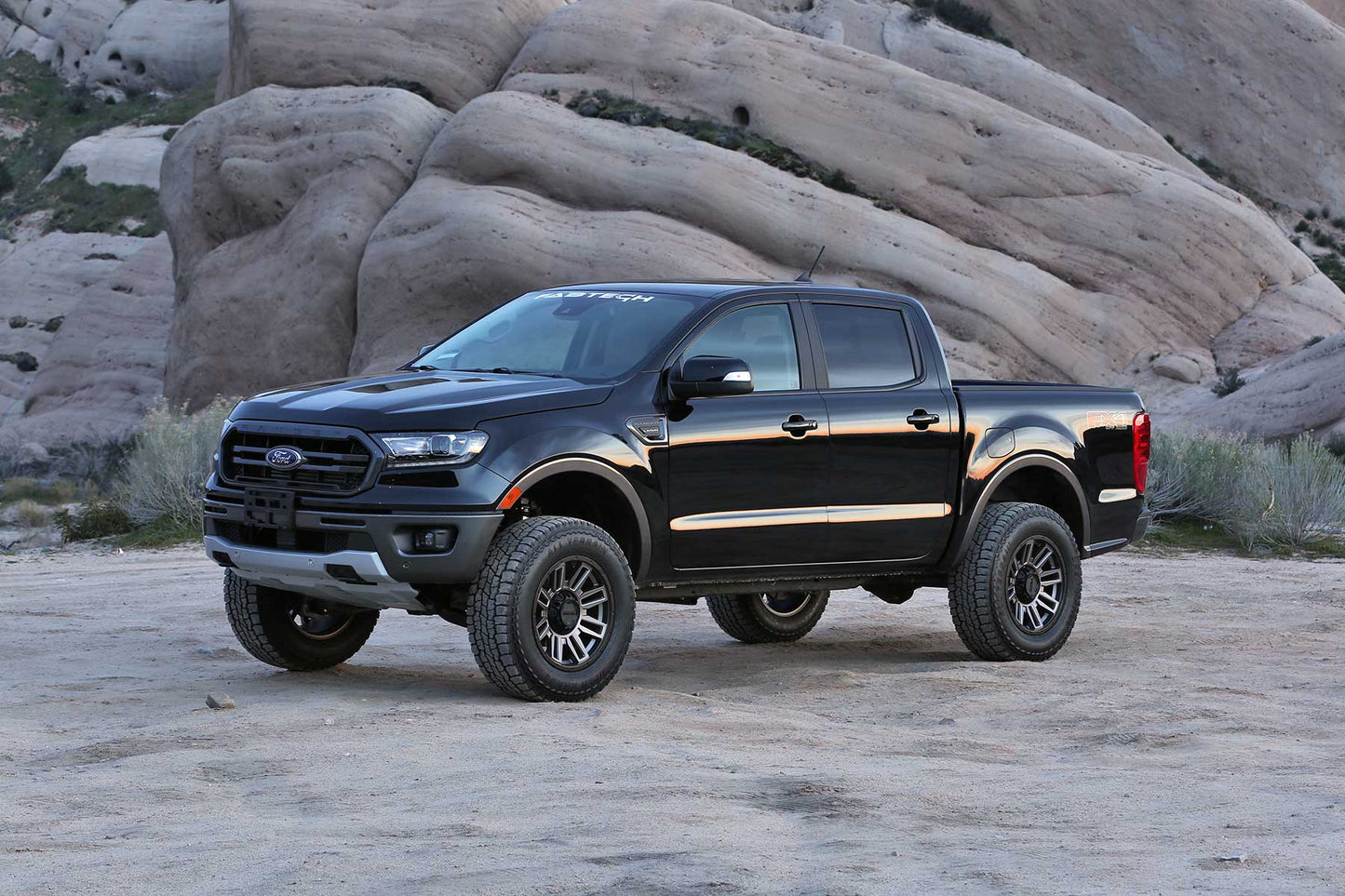 Fabtech 3.5in BJ Upper Control Arm System w/ 2.25in DLSS | Ford Ranger 4WD (19-20) w/o Intrusion Beam Kit (K2322DL)