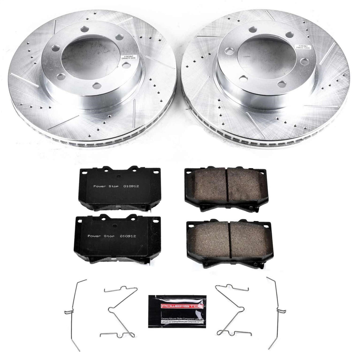 PowerStop Z23 Evolution Sport Front Brake Kit | Toyota Sequoia (01-02) (K2323)