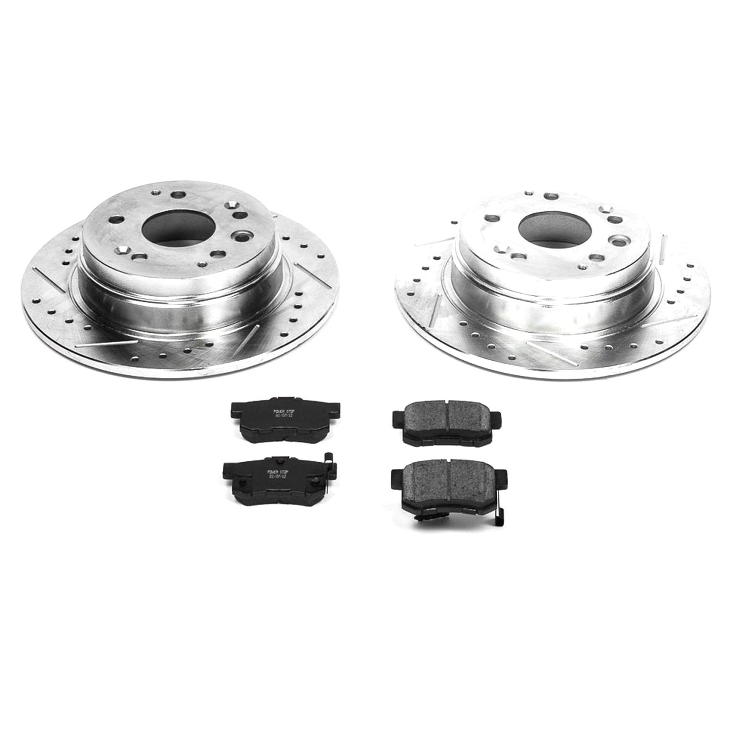 PowerStop Rear Z23 Evolution Sport Brake Kit | Acura CL (01-03) (K2383)