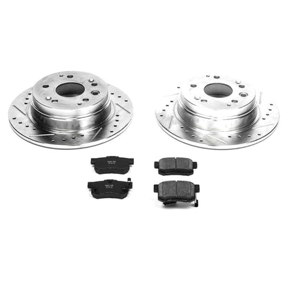 PowerStop Rear Z23 Evolution Sport Brake Kit | Acura CL (01-03) (K2383)