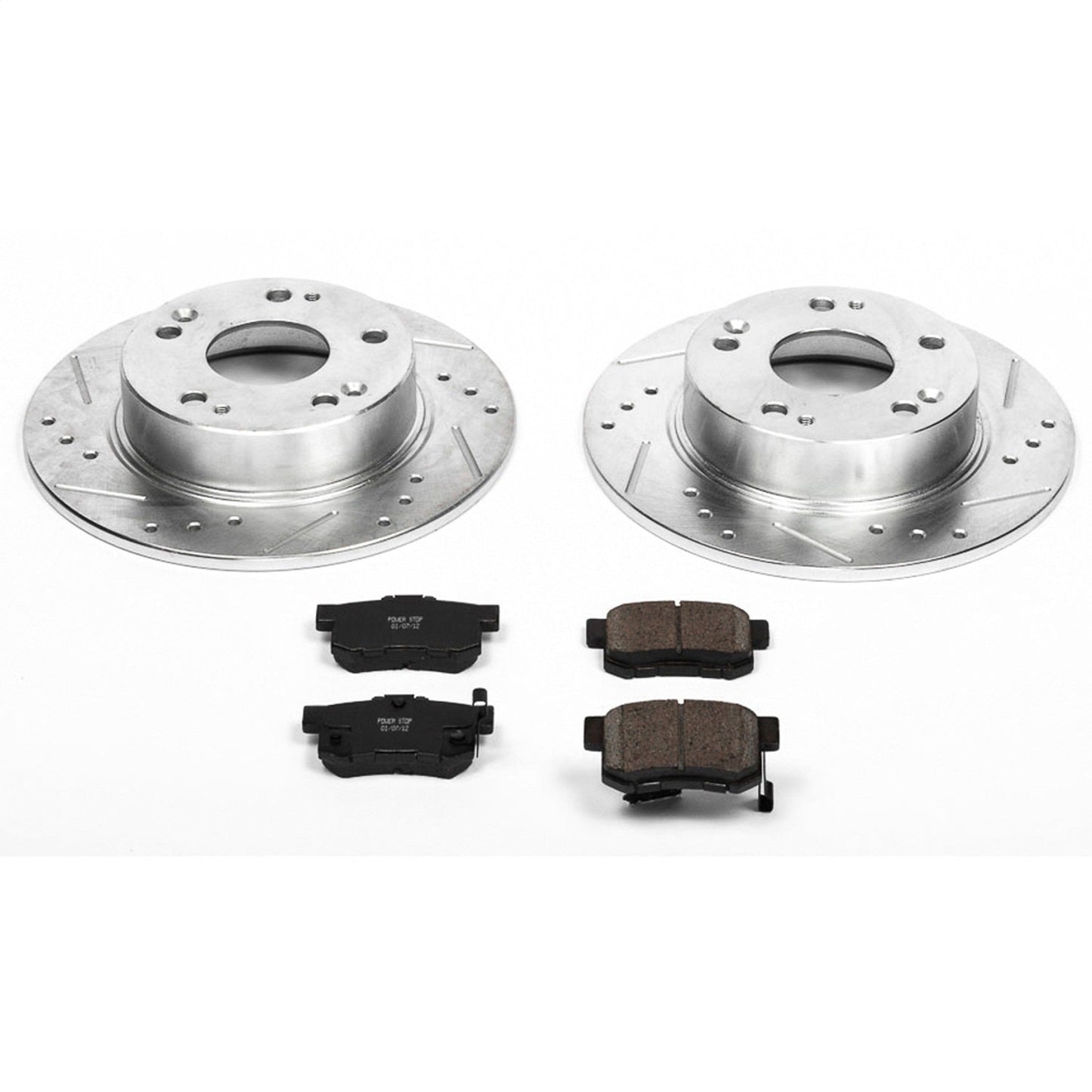 PowerStop Rear Z23 Evolution Sport Brake Kit | Acura TSX (04-08) (K2391)