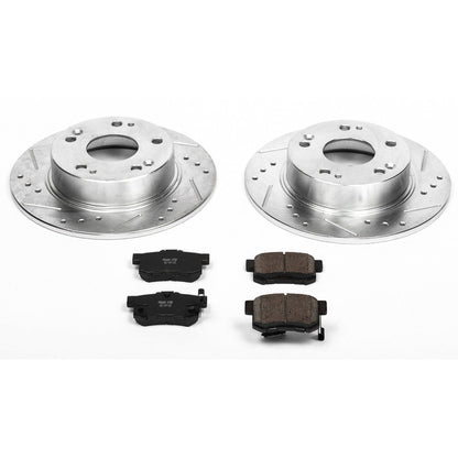 PowerStop Rear Z23 Evolution Sport Brake Kit | Acura TSX (04-08) (K2391)