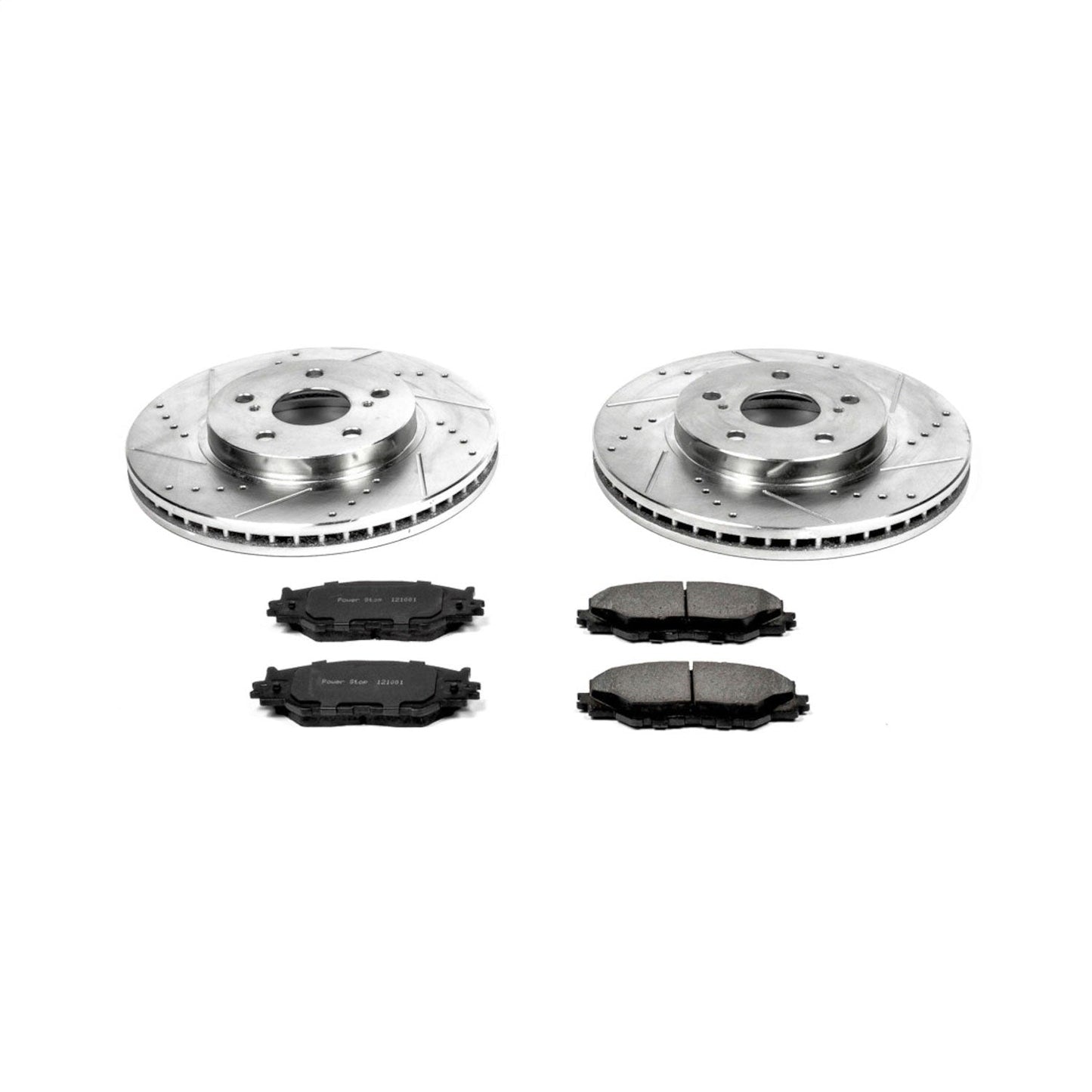 PowerStop Front Z23 Evolution Sport Brake Kit | Lexus IS250 (06-15) (K2406)