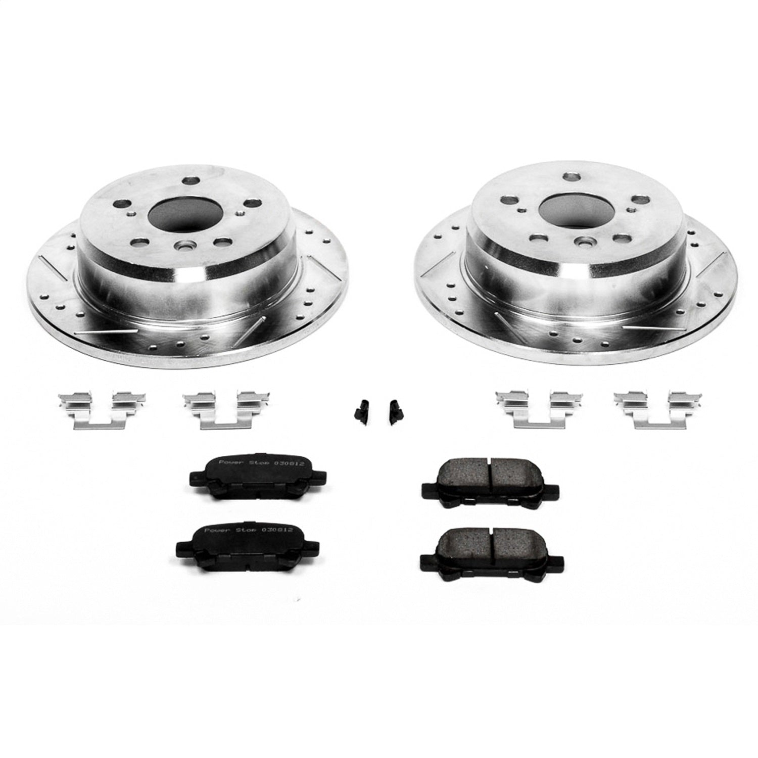 PowerStop Rear Z23 Evolution Sport Brake Kit | Toyota Avalon (05-07) (K2417)